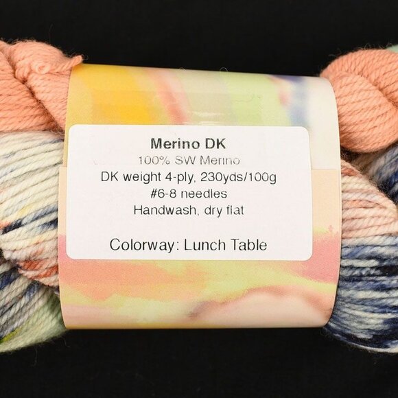Hue Loco Patisserie Collection Merino DK Yarn Set SW Merino Lunch Table Colorway - Picture 3 of 3